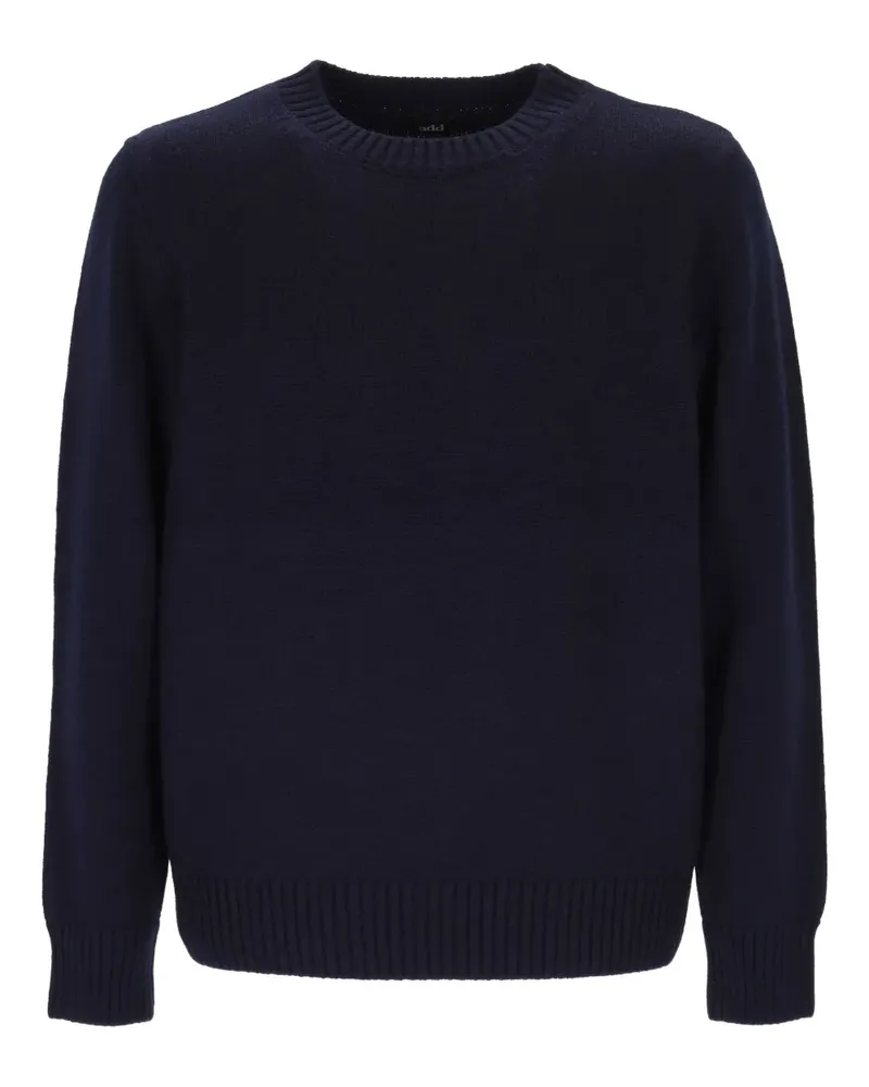 ADD fine knit wool sweatshirt - Blau Blau