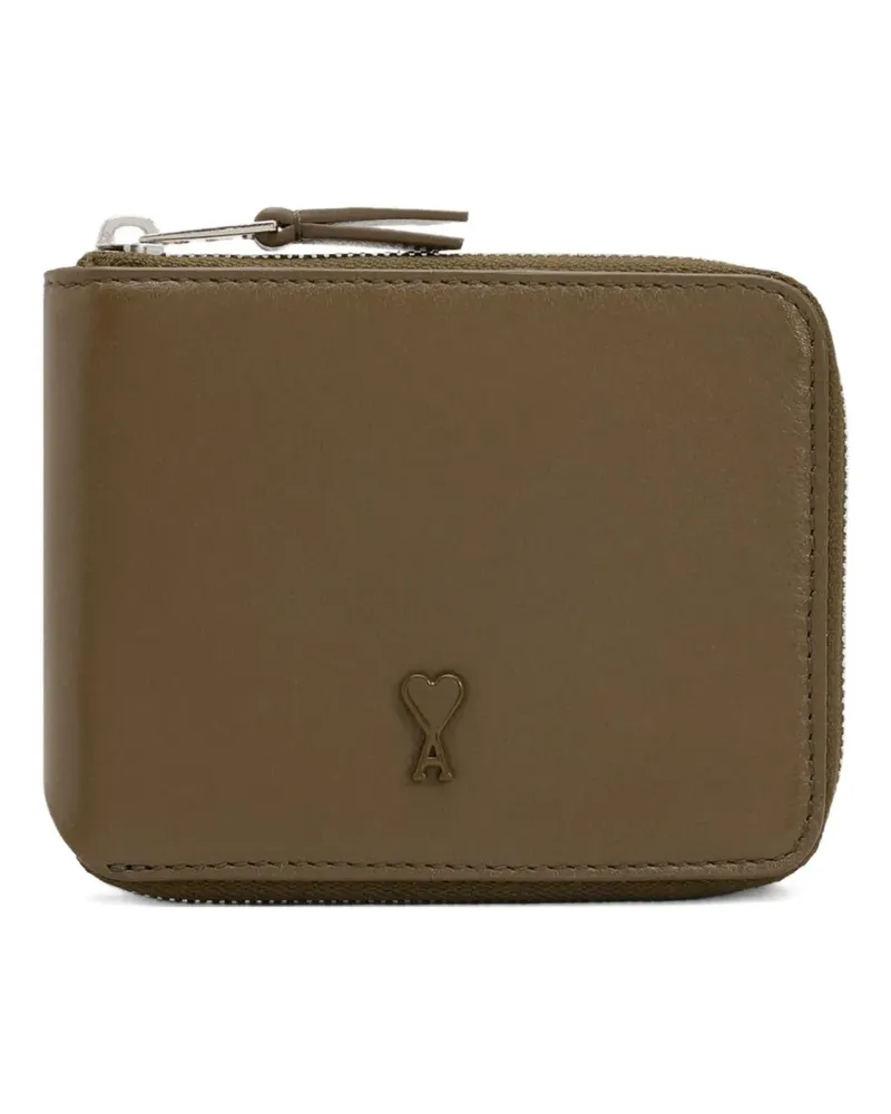 AMI Paris Ami de Coeur Portemonnaie - Grün Grün