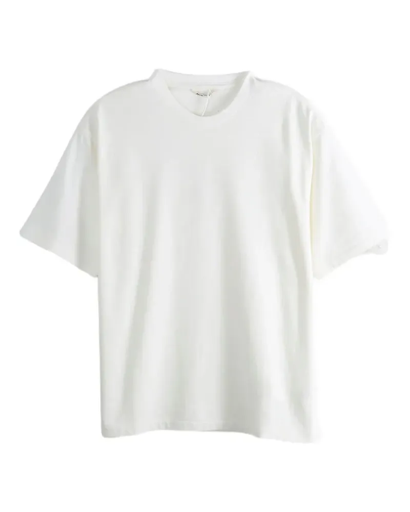 AURALEE short sleeve T-shirt - Weiß Weiß