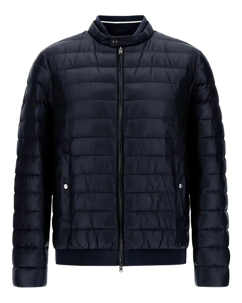 Herno quilted band-collar bomber jacket - Schwarz Schwarz