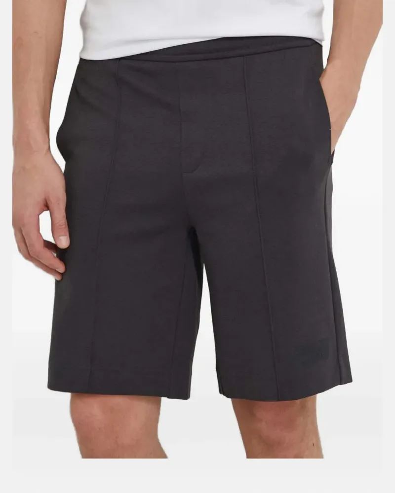 HUGO BOSS panelled logo shorts - Grau Grau