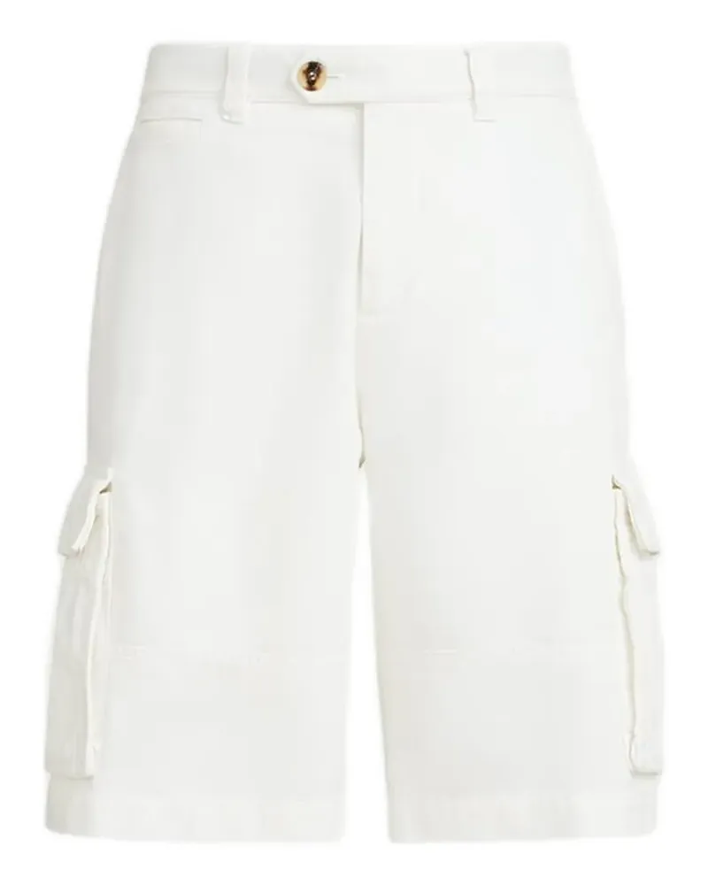Brunello Cucinelli Klassische Cargo-Shorts - Weiß Weiß