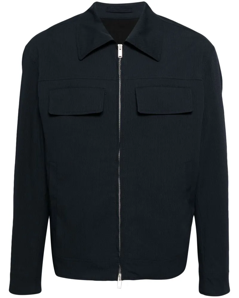 LARDINI Leichte Jacke mit Reißverschluss - Blau Blau
