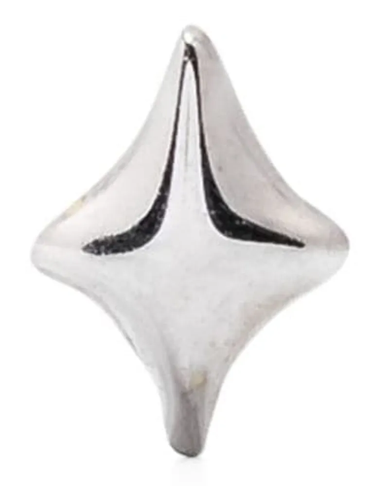 Maria Black 14kt White Gold Misty Glanze 4 piercing stud - Silber Silber