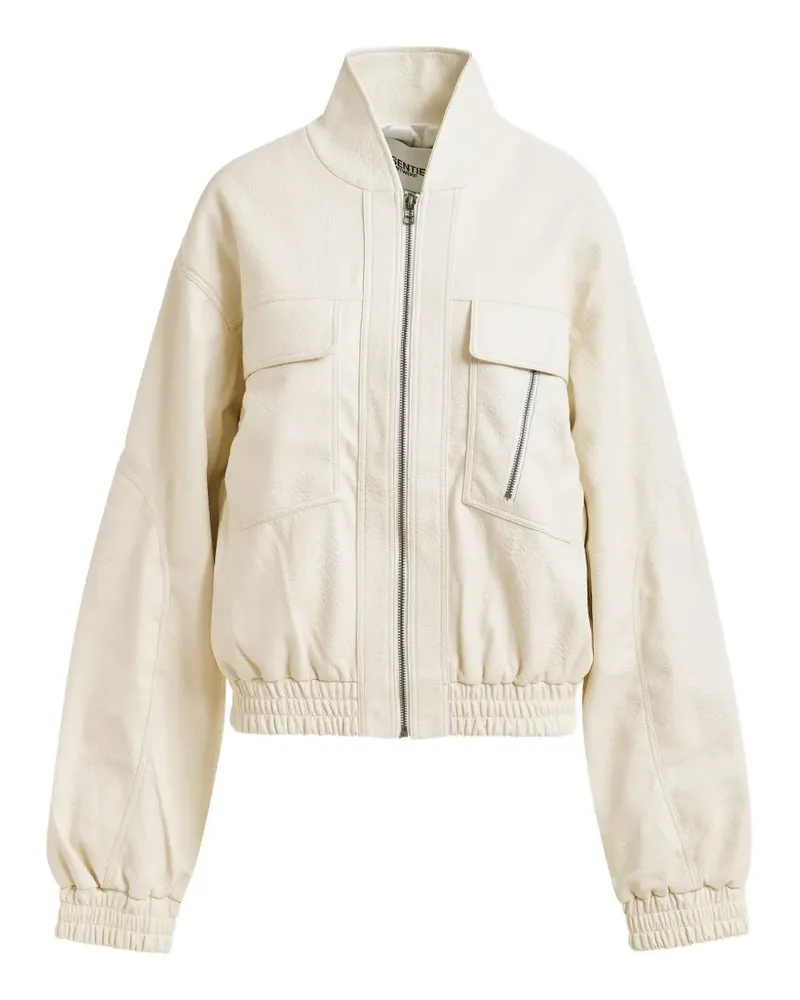 Essentiel zip-up jacket - Nude Nude