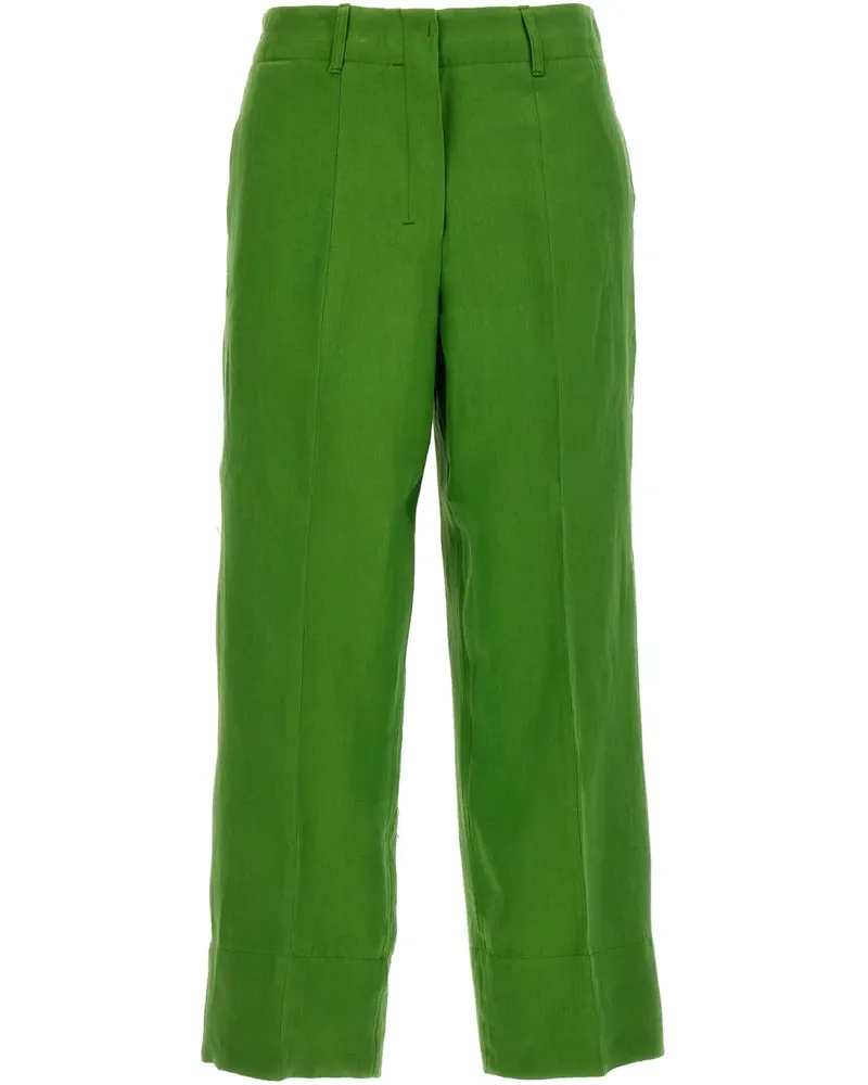 Max Mara Gerade Rebecca Hose - Grün Grün