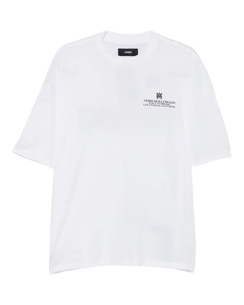 Amiri Build on Dreams logo-print T-shirt - Weiß Weiß