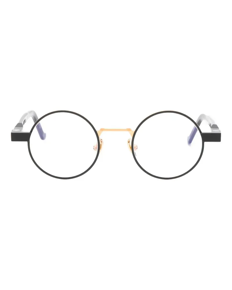 VAVA EYEWEAR Brille mit rundem Gestell - Schwarz Schwarz