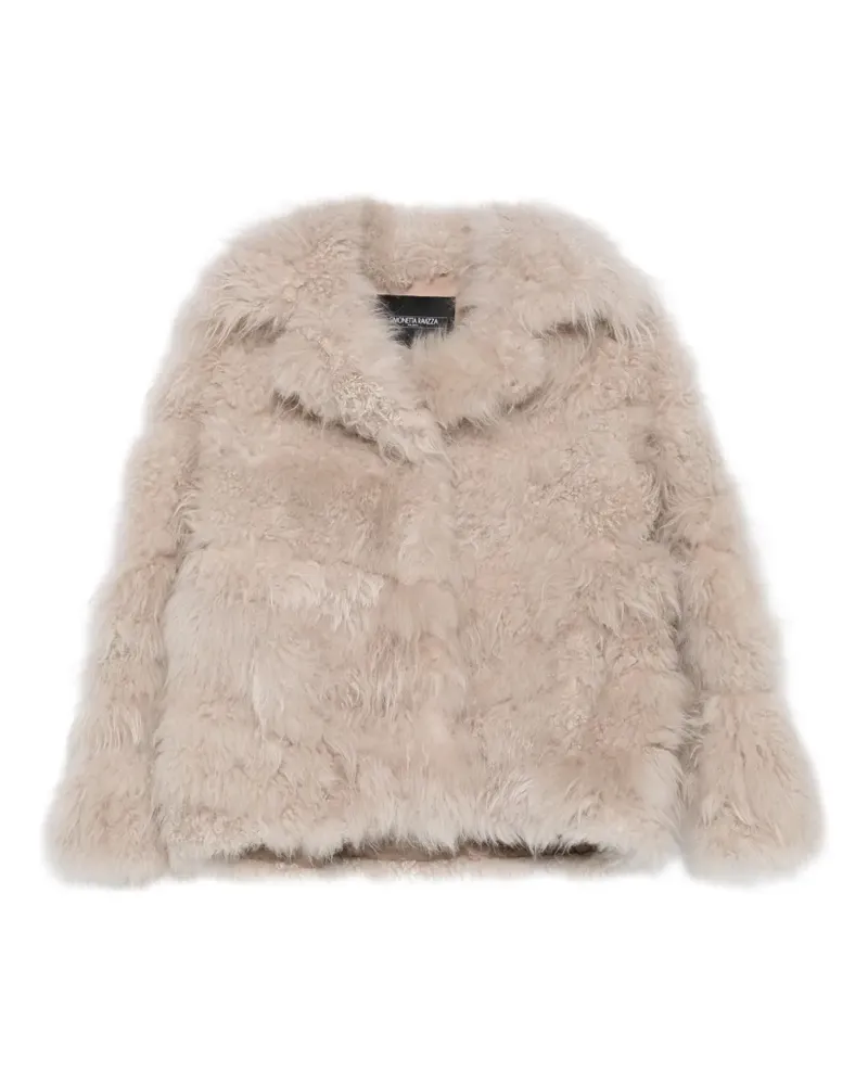 Simonetta Ravizza Jacke mit Kragen - Nude Nude