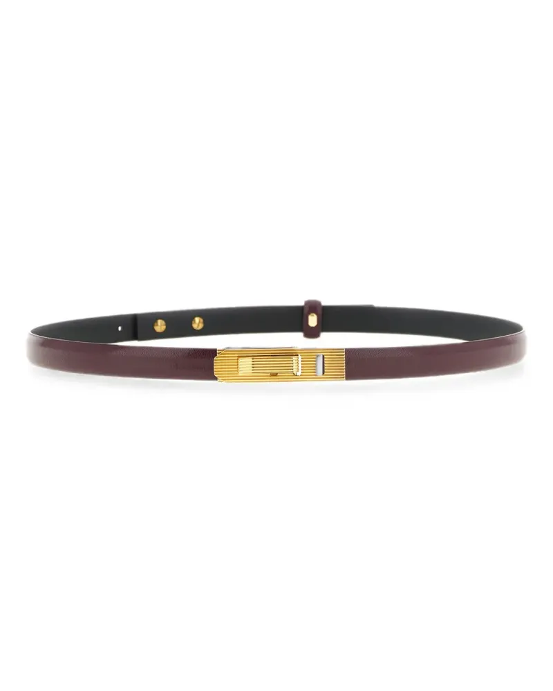 Alberta Ferretti leather belt - Rot Rot