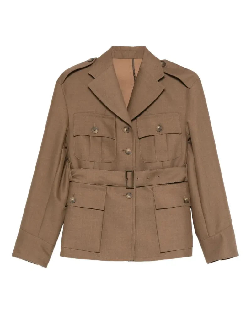 Seafarer Jacke mit Gürtel - Braun Braun