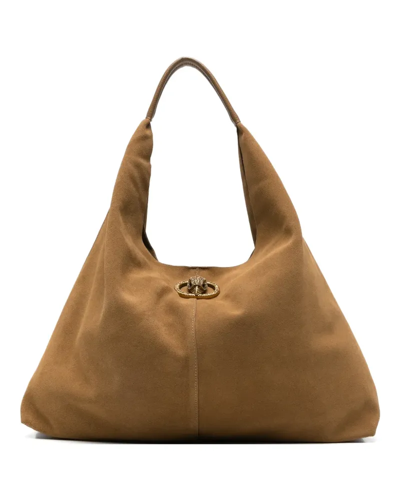 Kurt Geiger Chelsea Tote Bag mit Adler-Schild - Braun Braun