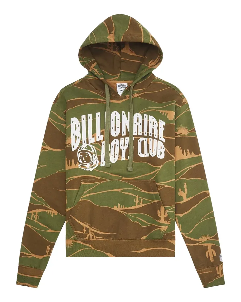Billionaire Boys Club Hoodie mit Logo-Print - Grün Grün