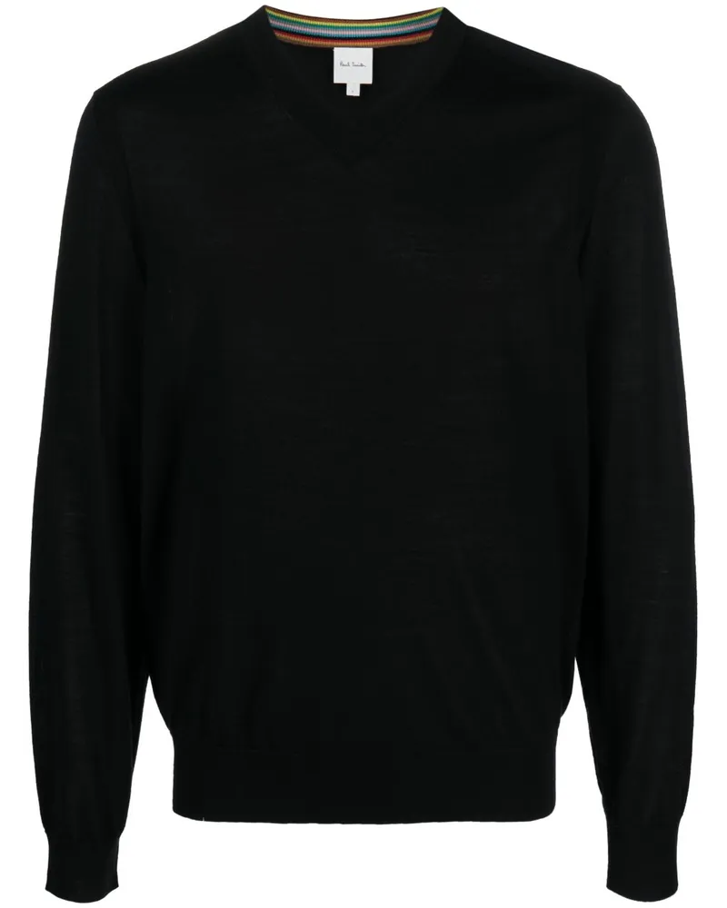 Paul Smith Klassischer Pullover Schwarz