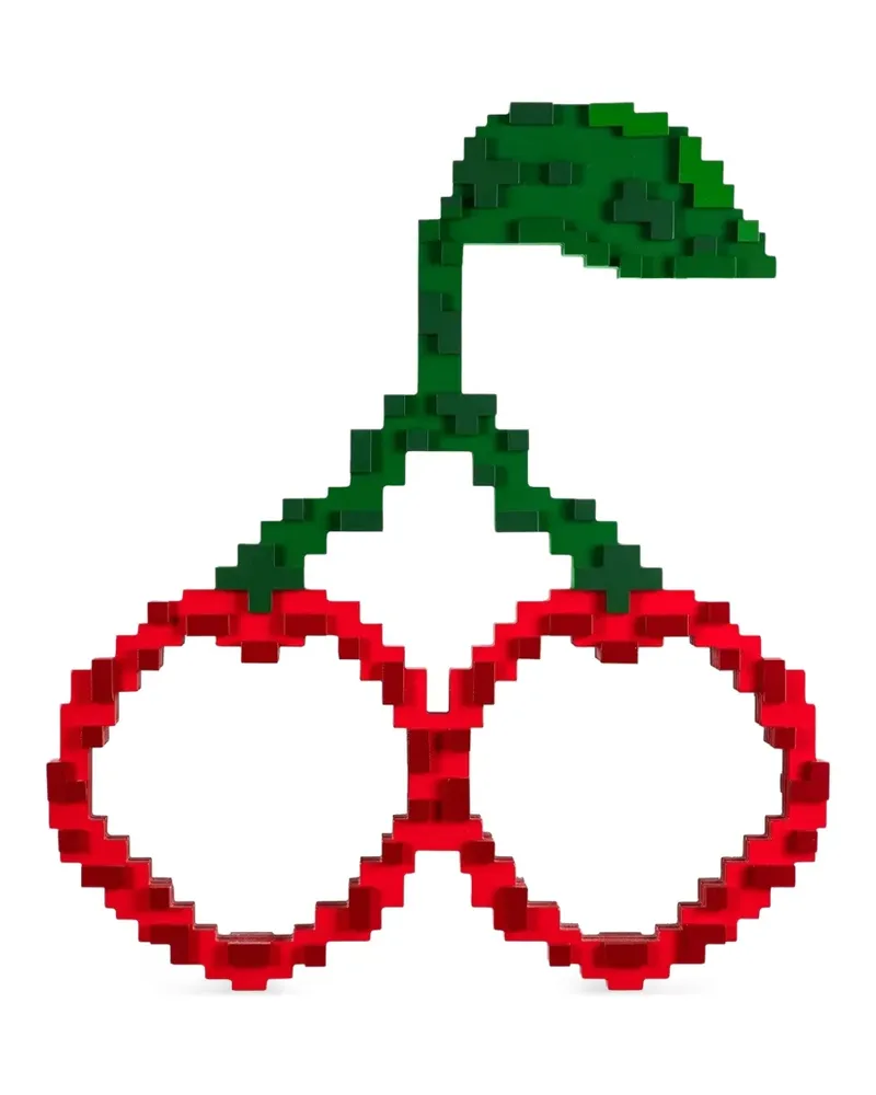 Seletti Pixel cherry mirror - Rot Rot