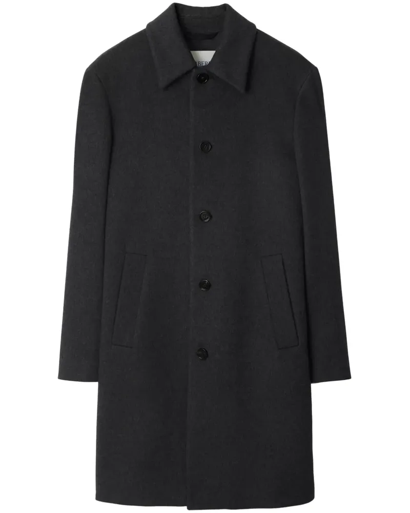 Burberry Mantel aus Kaschmir - Grau Grau