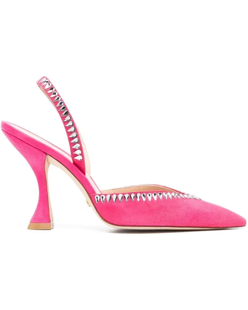 Stuart Weitzman Pumps mit Strass 105mm - Rosa Rosa