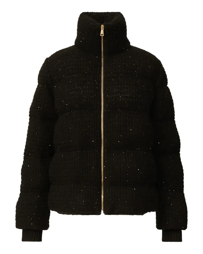 Fabiana Filippi quilted sequin jacket - Schwarz Schwarz