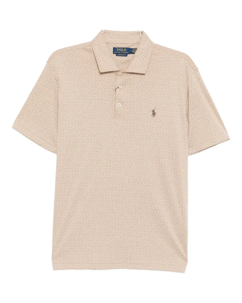 Ralph Lauren Poloshirt mit Logo-Stickerei - Nude Nude