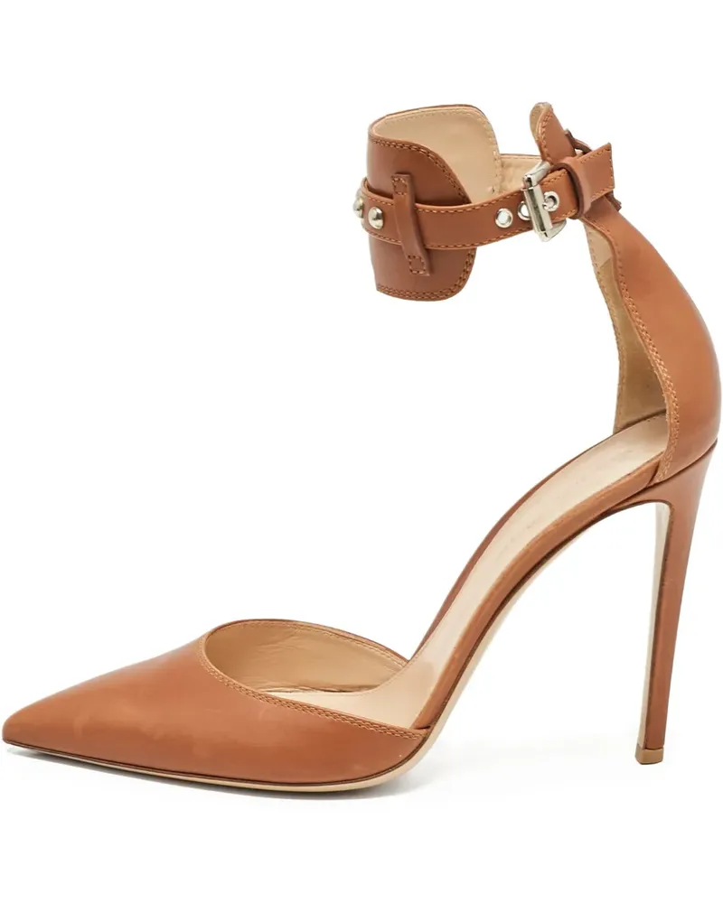 Gianvito Rossi Pre-owned Stiletto-Pumps mit Knöchelriemen 115mm - Braun Braun