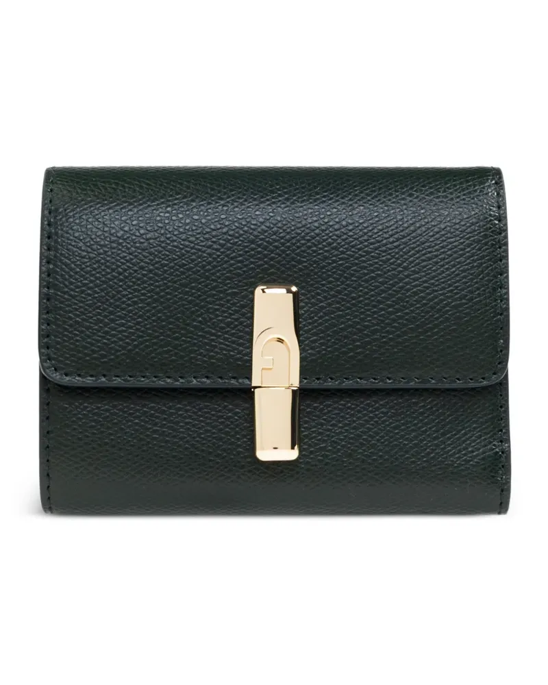 Furla Kleines Iride Portemonnaie - Schwarz Schwarz