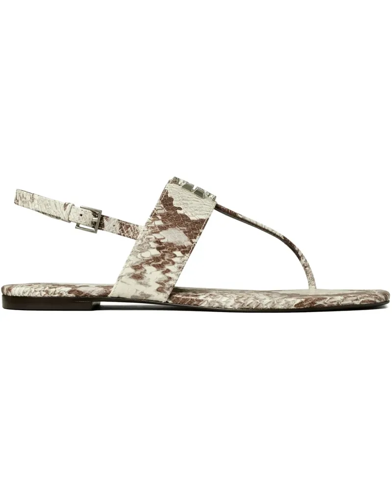 Tory Burch Eleanor Sandalen - Nude Nude
