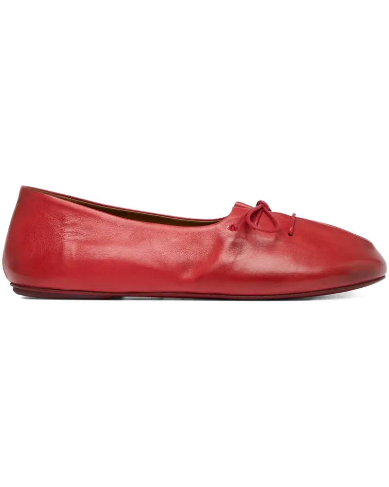 Marsèll Girella Ballerinas mit runder Kappe - Rot Rot
