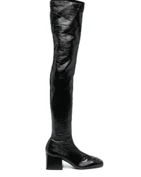 Courrèges Overknee-Stiefel 70mm Schwarz