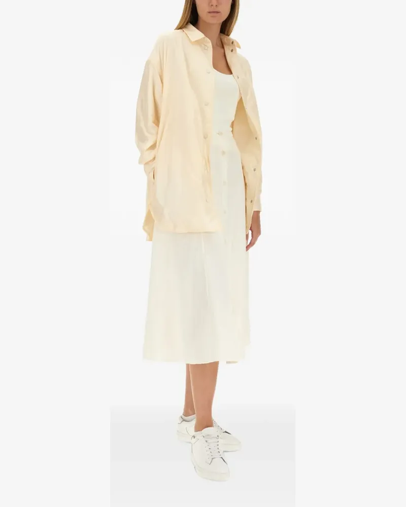 ASPESI Basquiat oversized shirt - Nude Nude
