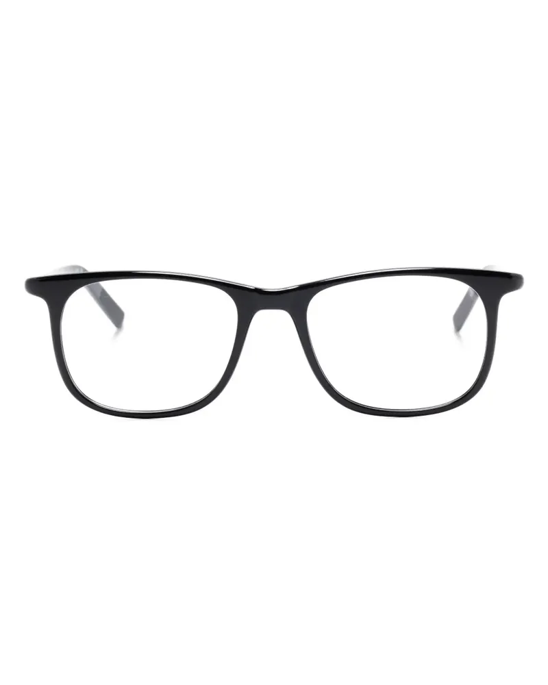 Montblanc Brille mit eckigem Gestell - Schwarz Schwarz