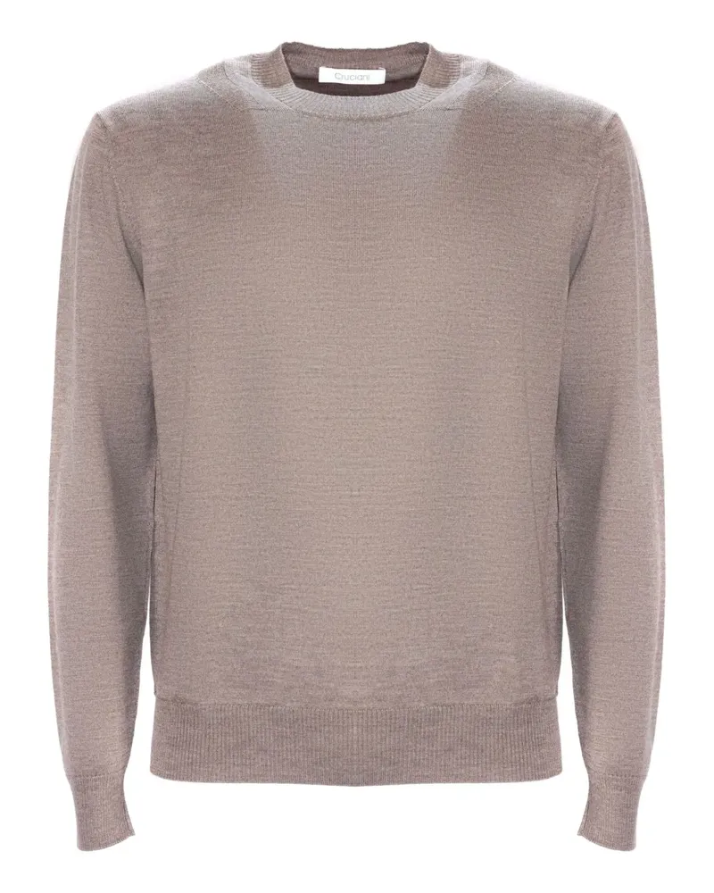 Cruciani Pullover mit rundem Ausschnitt - Nude Nude