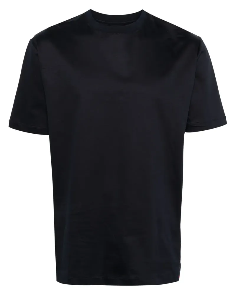Kiton T-Shirt mit kurzen Ärmeln - Blau Blau