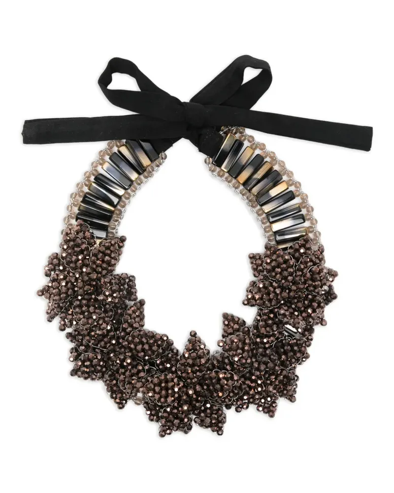 Night Market Halskette mit Perlen - Silber Silber