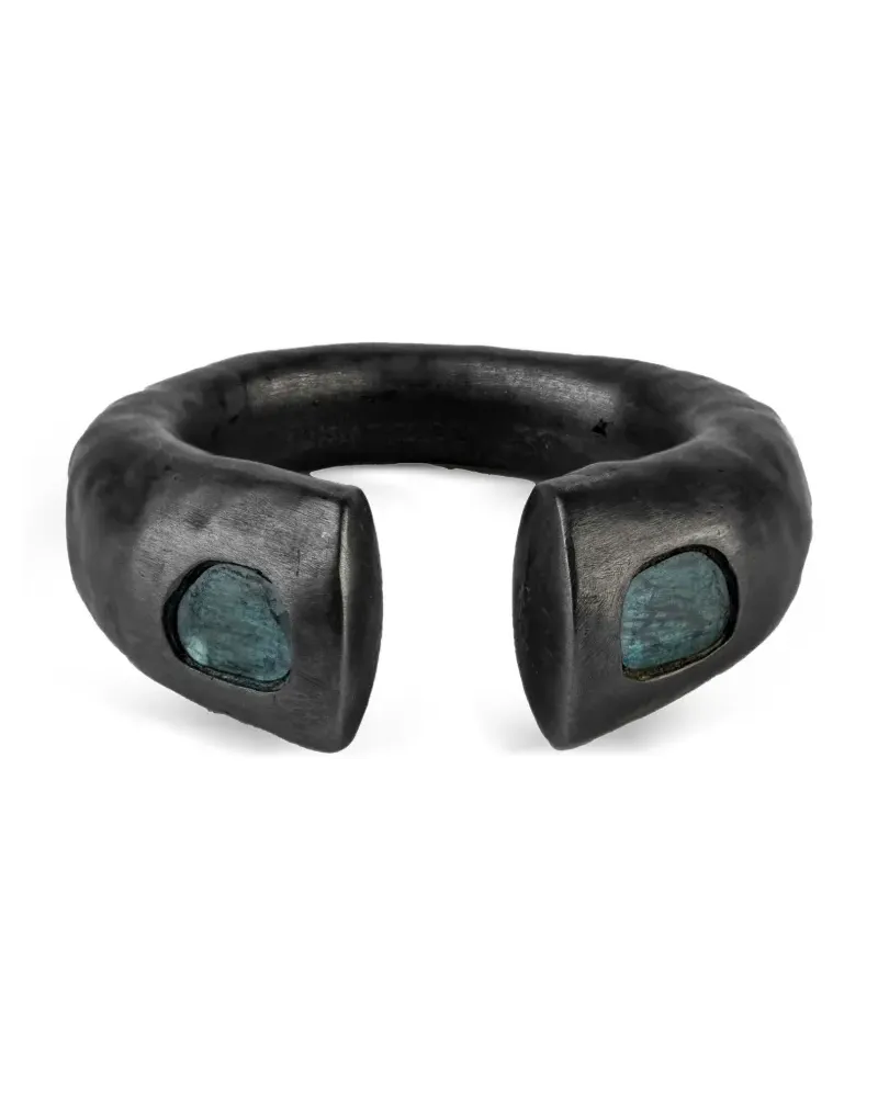 Parts Of Four Little Druid Sterlingsilberring mit Diamanten - Schwarz Schwarz
