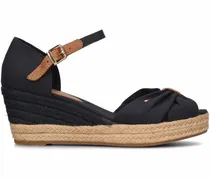 Espadrilles mit Wedge-Absatz - Blau