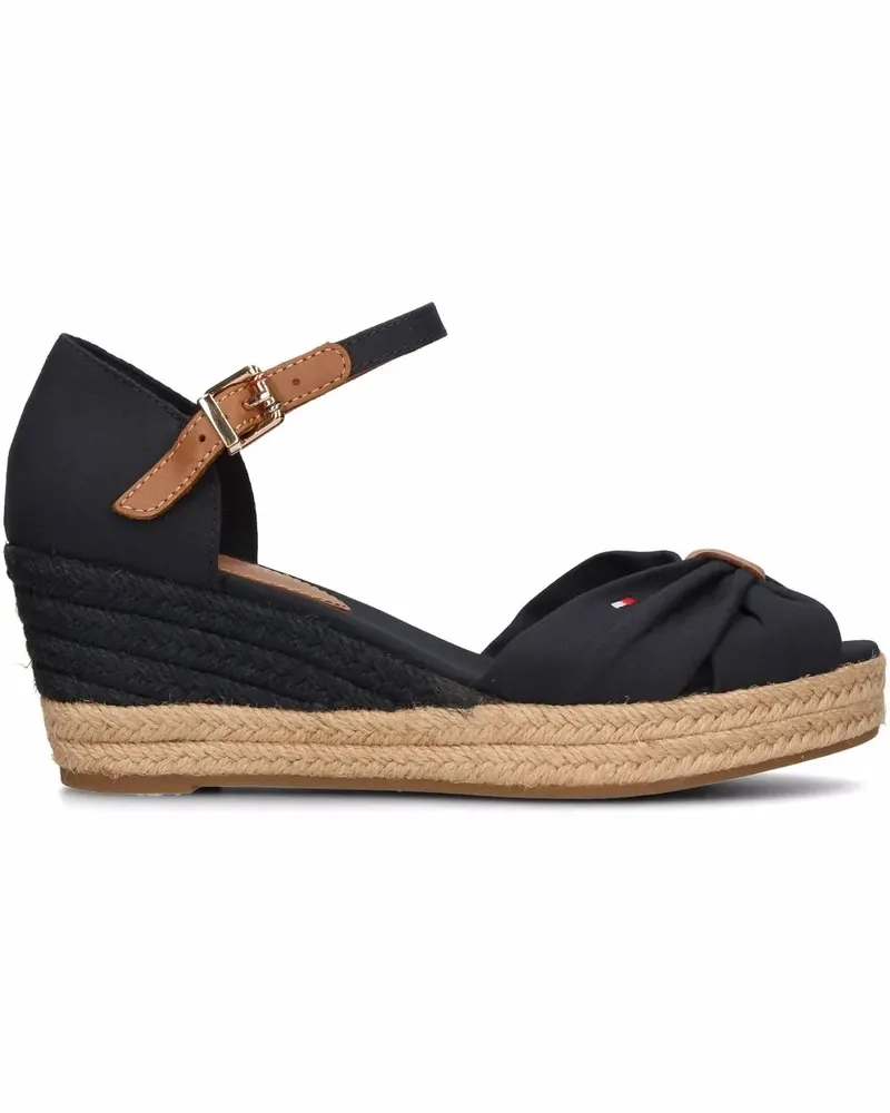 Tommy Hilfiger Espadrilles mit Wedge-Absatz - Blau Blau
