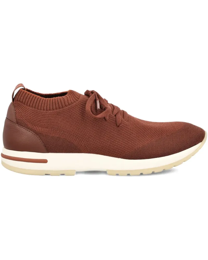 Loro Piana Gestrickte Sneakers - Braun Braun