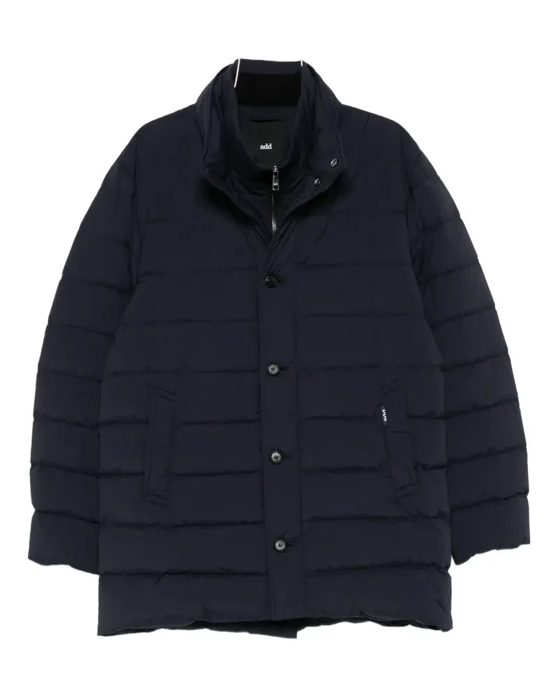 ADD button ped coat - Blau Blau