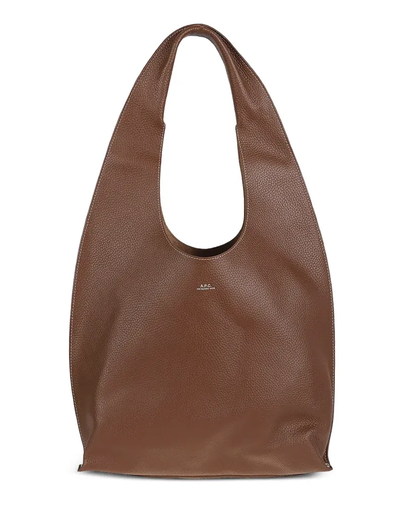 A.P.C. Neige Schultertasche - Braun Braun