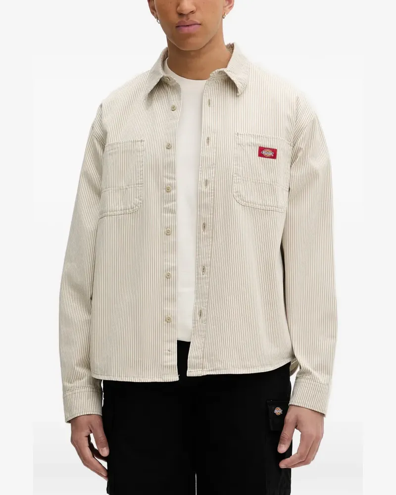 Dickies Hickory vertical-stripe shirt - Nude Nude