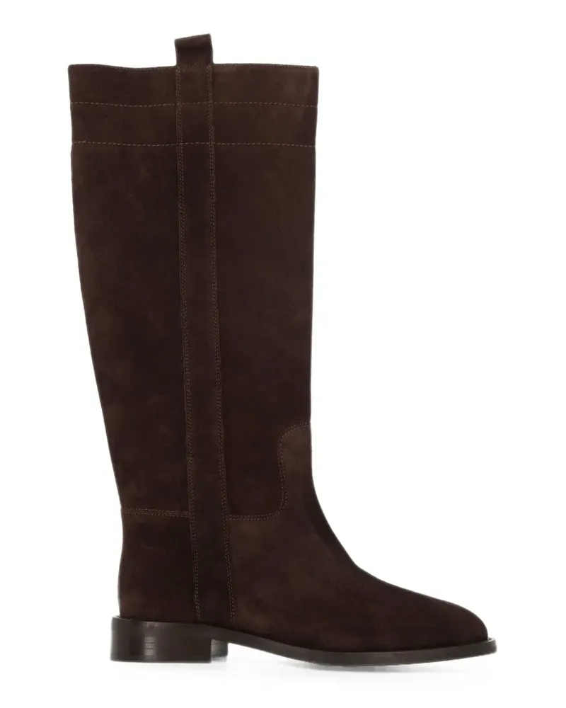 Status suede panelled boots - Braun Braun