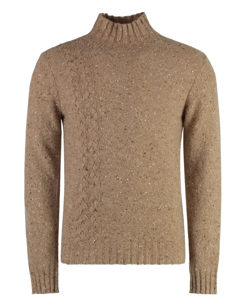 Malo Klassischer Kaschmirpullover - Nude Nude