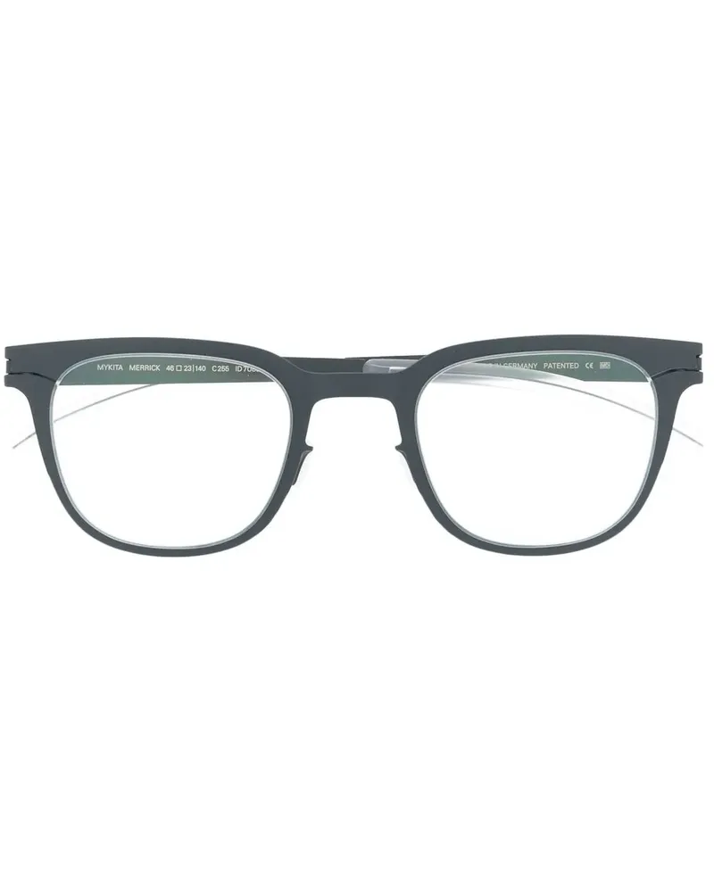 Mykita Eckige Brille mit mattem Finish - Grau Grau