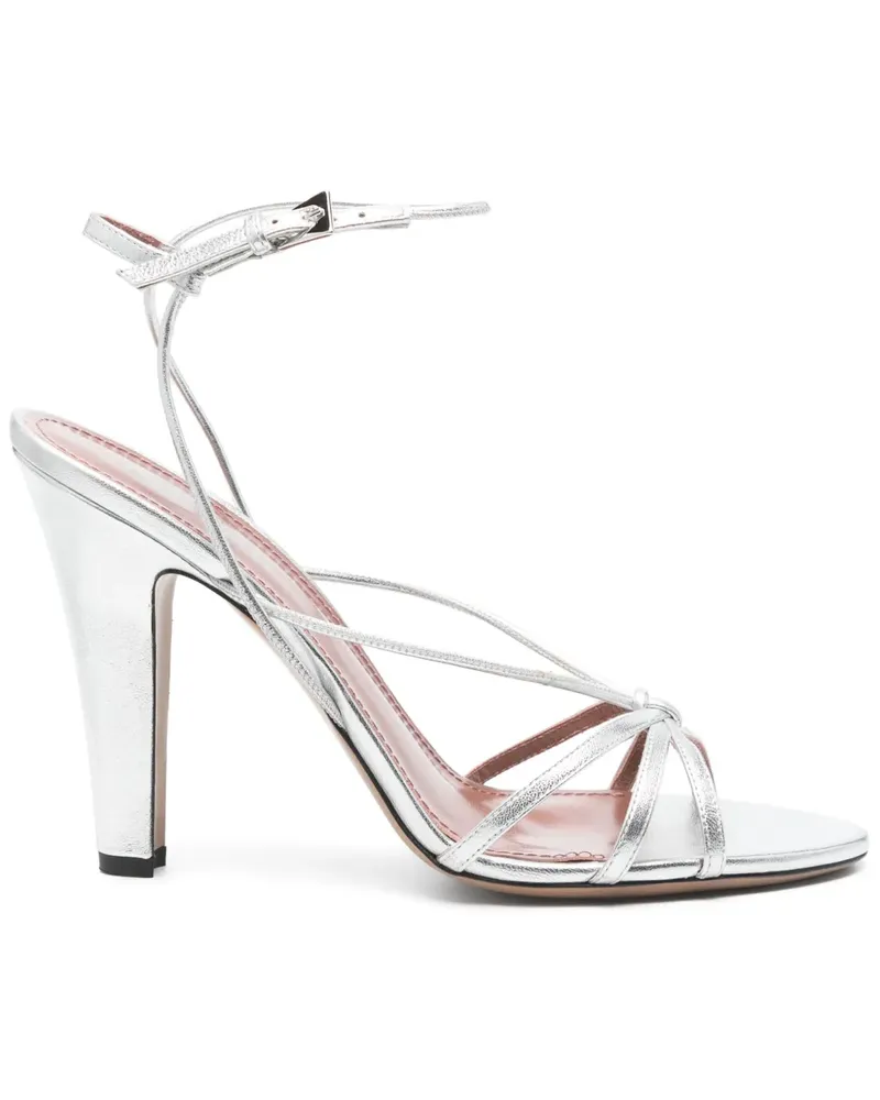 Paris Texas Sandalen 110mm - Silber Silber