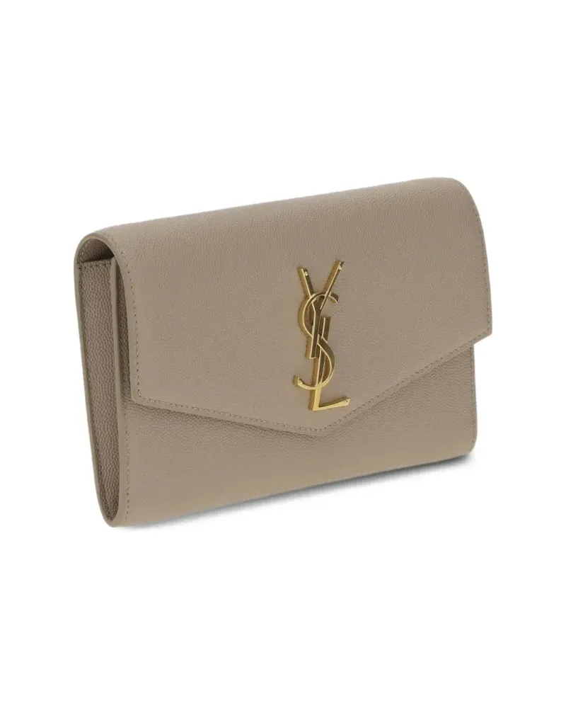 Saint Laurent Uptown' Clutch - Nude Nude