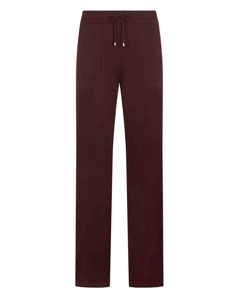 Malo drawstring pocket track pants - Rot Rot