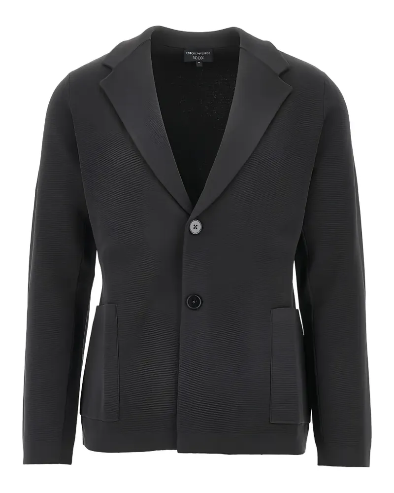 Emporio Armani button single-breasted jacket - Grau Grau