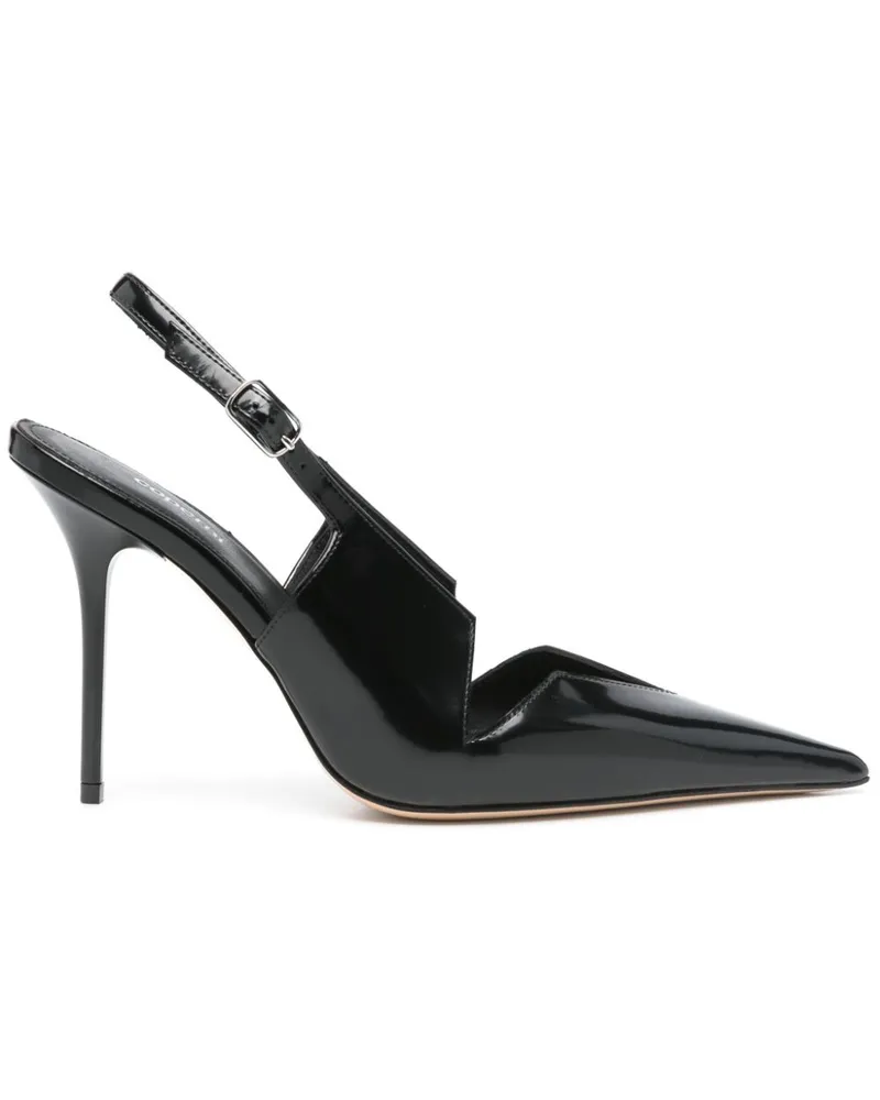 COPERNI 1100 Gloss Slingback-Pumps - Schwarz Schwarz