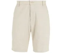 Knielange Chino-Shorts - Nude
