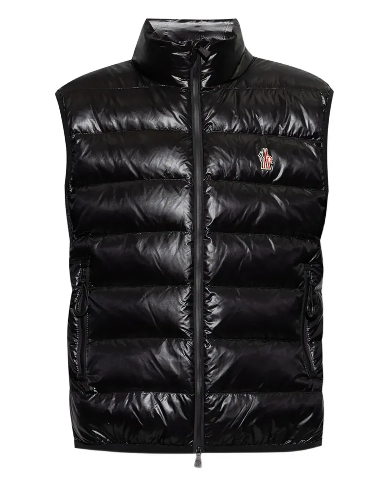 Moncler Weste aus Daunen - Schwarz Schwarz